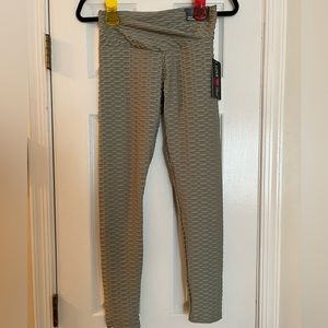 Womens honeycomb, v waist leggings